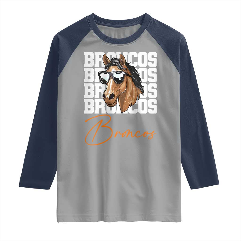Vintage DFB Football Inspirational Raglan Shirt Mascot Game Day Athletic Fan Gift TS10 Sport Gray Navy Print Your Wear