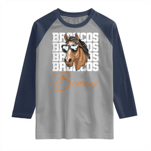 Vintage DFB Football Inspirational Raglan Shirt Mascot Game Day Athletic Fan Gift TS10 Sport Gray Navy Print Your Wear