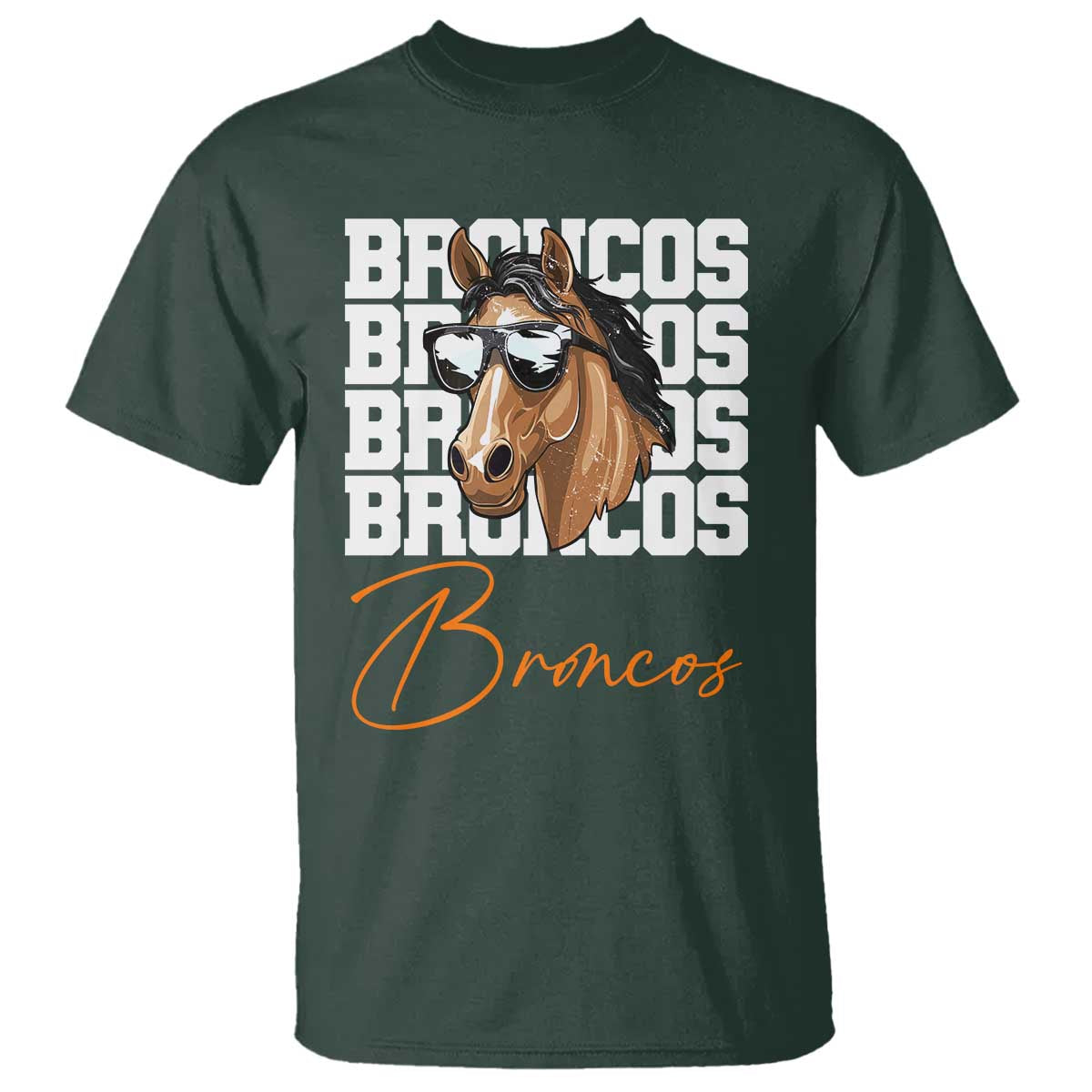 Vintage DFB Football Inspirational T Shirt Mascot Game Day Athletic Fan Gift TS10 Dark Forest Green Print Your Wear