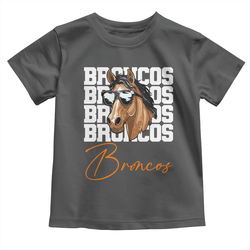 Vintage DFB Football Inspirational Toddler T Shirt Mascot Game Day Athletic Fan Gift TS10 Dark Heather Print Your Wear
