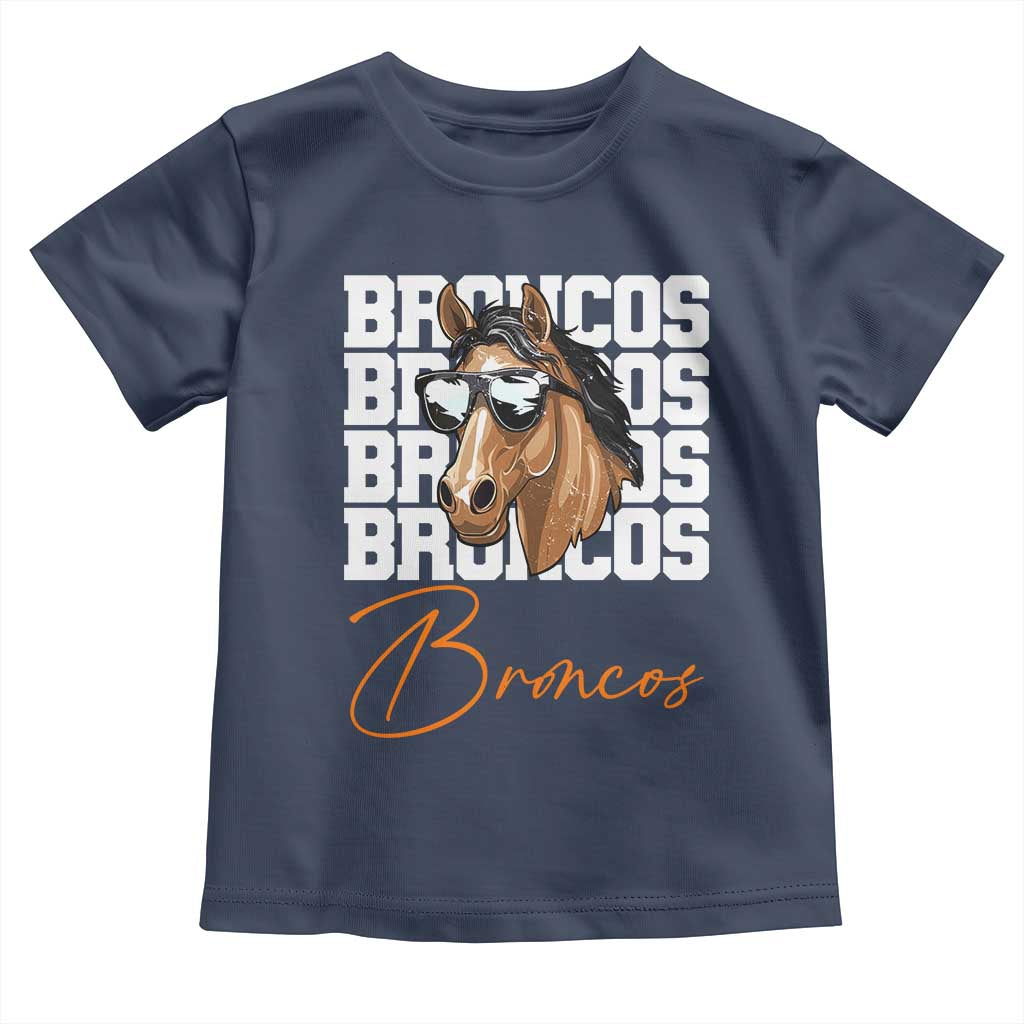 Vintage DFB Football Inspirational Toddler T Shirt Mascot Game Day Athletic Fan Gift TS10 Navy Print Your Wear