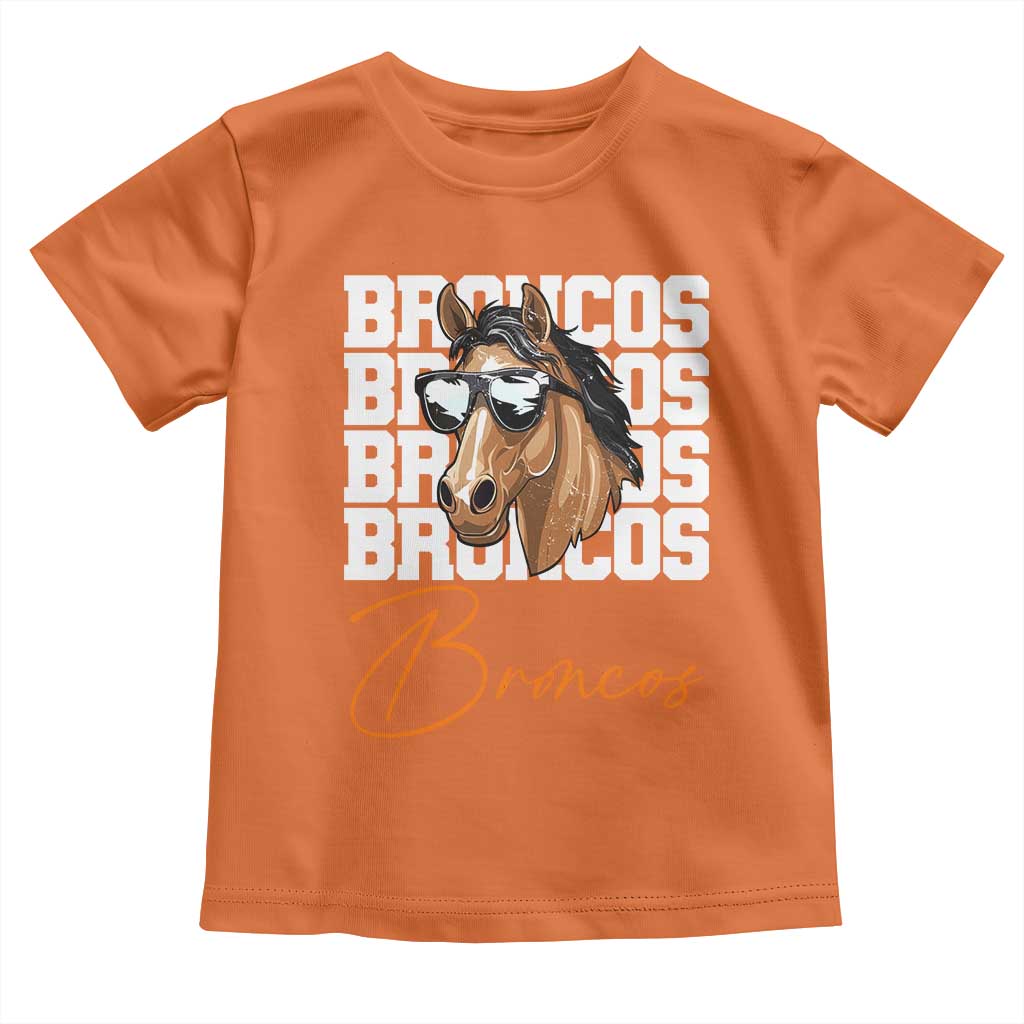Vintage DFB Football Inspirational Toddler T Shirt Mascot Game Day Athletic Fan Gift TS10 Orange Print Your Wear