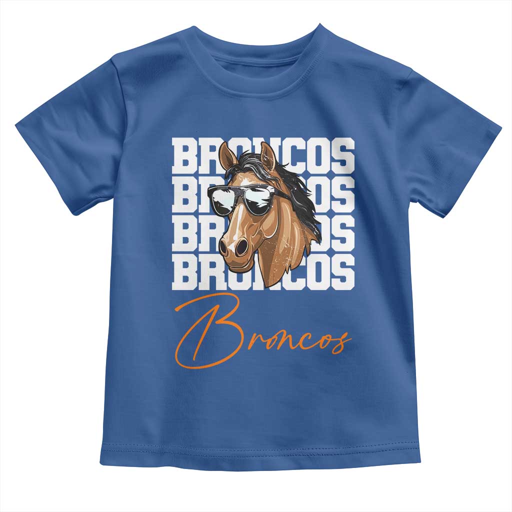 Vintage DFB Football Inspirational Toddler T Shirt Mascot Game Day Athletic Fan Gift TS10 Royal Blue Print Your Wear