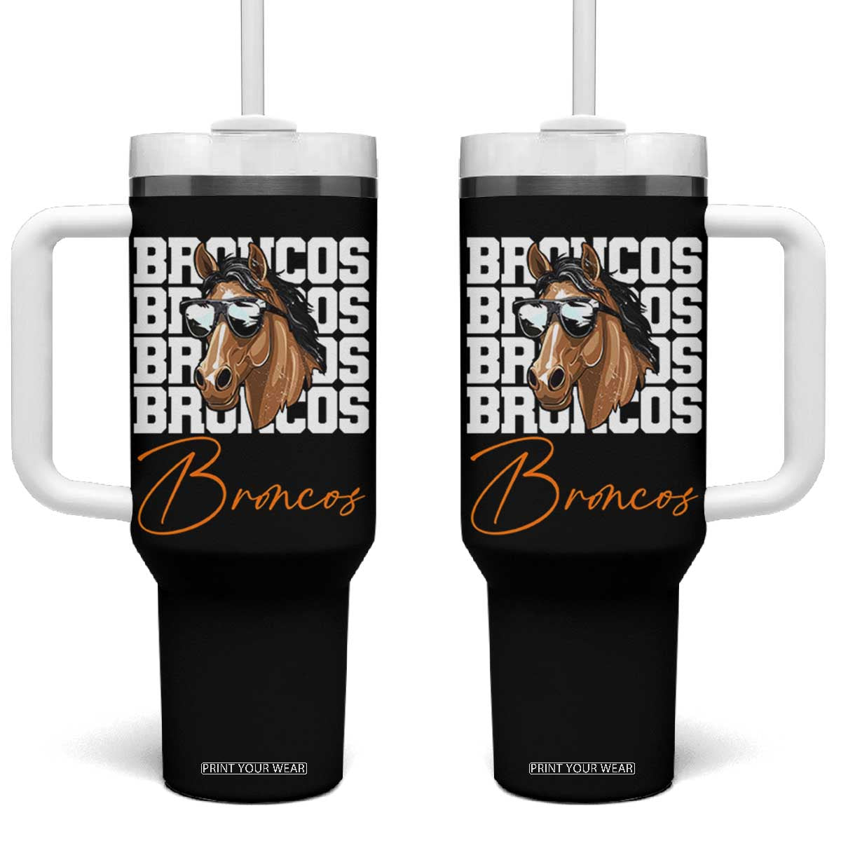 Vintage DFB Football Inspirational Tumbler With Handle Mascot Game Day Athletic Fan Gift TS10 One Size: 40 oz Black Print Your Wear