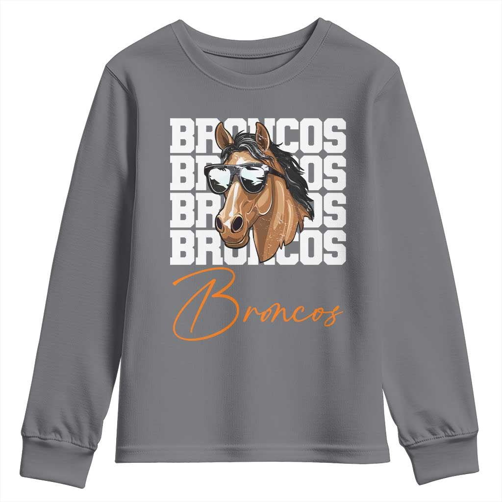 Vintage DFB Football Inspirational Youth Sweatshirt Mascot Game Day Athletic Fan Gift TS10 Charcoal Print Your Wear