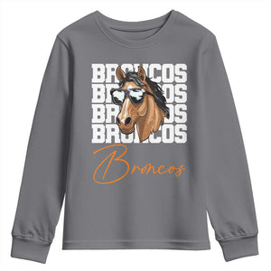 Vintage DFB Football Inspirational Youth Sweatshirt Mascot Game Day Athletic Fan Gift TS10 Charcoal Print Your Wear