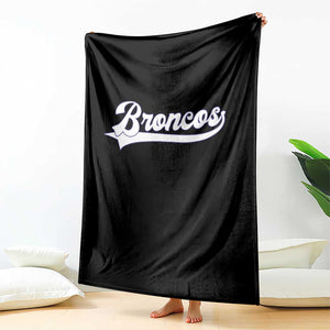 Vintage DFB Football Throw Blanket Classic Game Day Sports Name Tee TS10 Print Your Wear