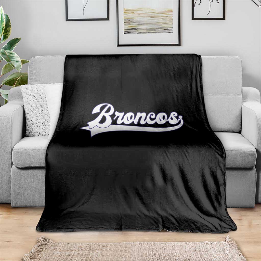Vintage DFB Football Throw Blanket Classic Game Day Sports Name Tee TS10 Print Your Wear
