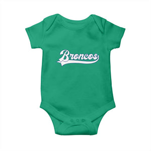Vintage DFB Football Baby Onesie Classic Game Day Sports Name Tee TS10 Irish Green Print Your Wear