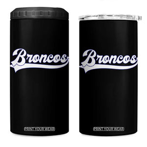 Vintage DFB Football 4 in 1 Can Cooler Tumbler Classic Game Day Sports Name Tee TS10 One Size: 16 oz Black Print Your Wear