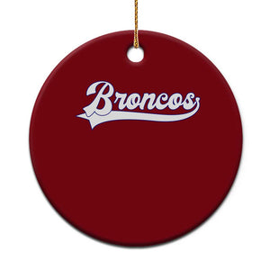 Vintage DFB Football Ceramic Ornament Classic Game Day Sports Name Tee TS10 1pc Red Print Your Wear