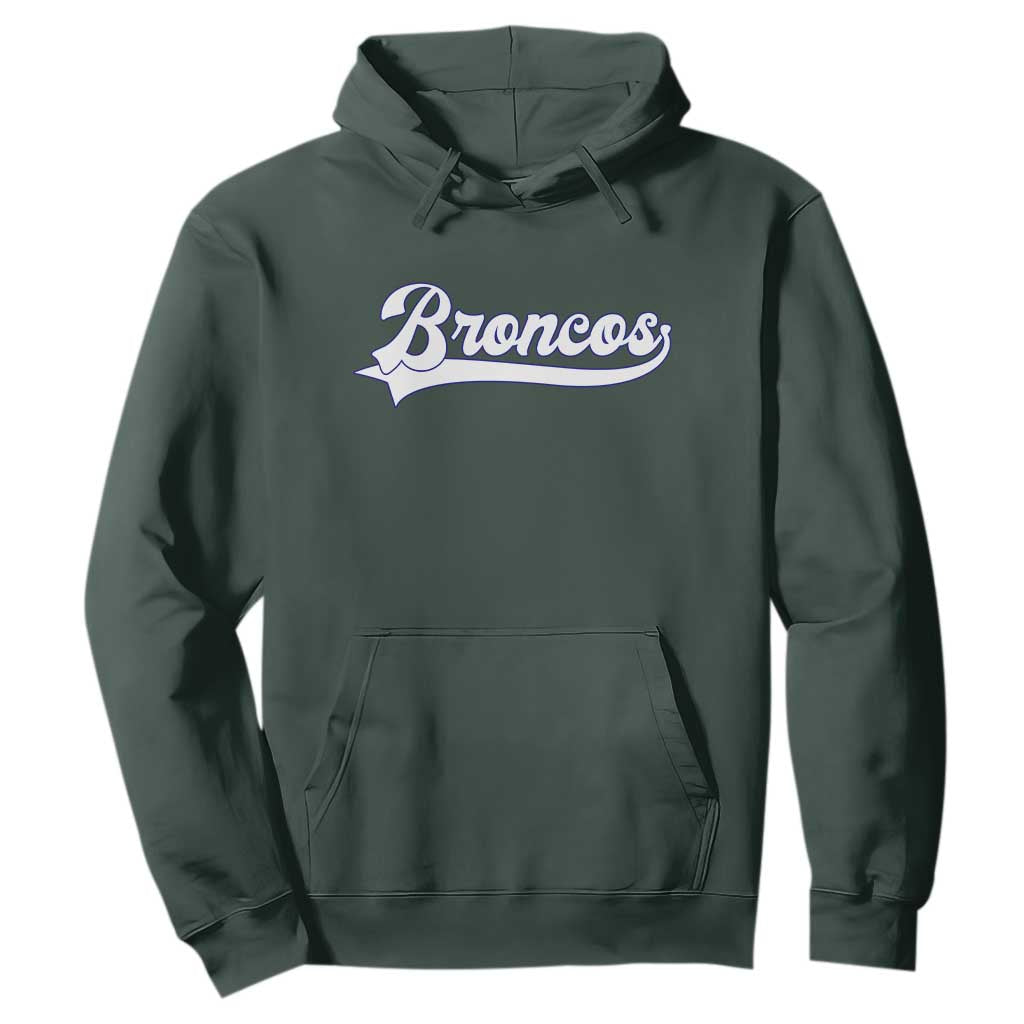 Vintage DFB Football Hoodie Classic Game Day Sports Name Tee TS10 Dark Forest Green Print Your Wear
