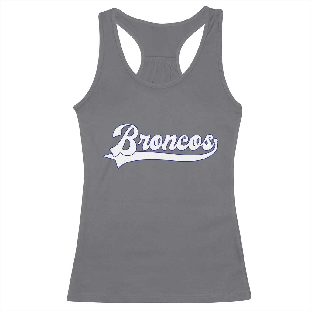 Vintage DFB Football Racerback Tank Top Classic Game Day Sports Name Tee TS10 Charcoal Print Your Wear