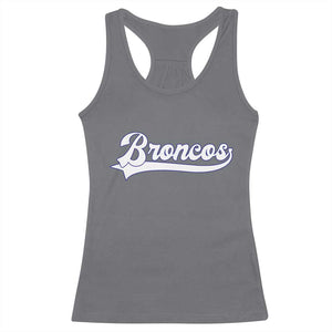 Vintage DFB Football Racerback Tank Top Classic Game Day Sports Name Tee TS10 Charcoal Print Your Wear