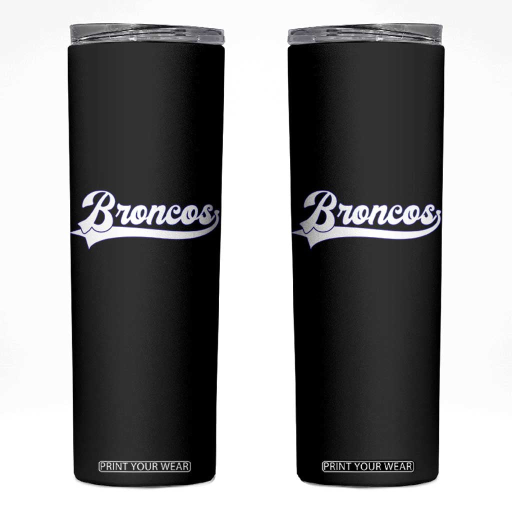 Vintage DFB Football Skinny Tumbler Classic Game Day Sports Name Tee TS10 Black Print Your Wear