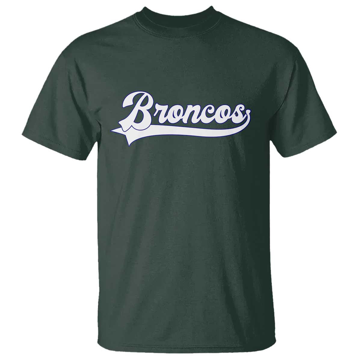 Vintage DFB Football T Shirt Classic Game Day Sports Name Tee TS10 Dark Forest Green Print Your Wear