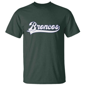 Vintage DFB Football T Shirt Classic Game Day Sports Name Tee TS10 Dark Forest Green Print Your Wear