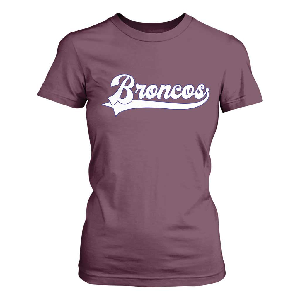 Vintage DFB Football T Shirt For Women Classic Game Day Sports Name Tee TS10 Maroon Print Your Wear