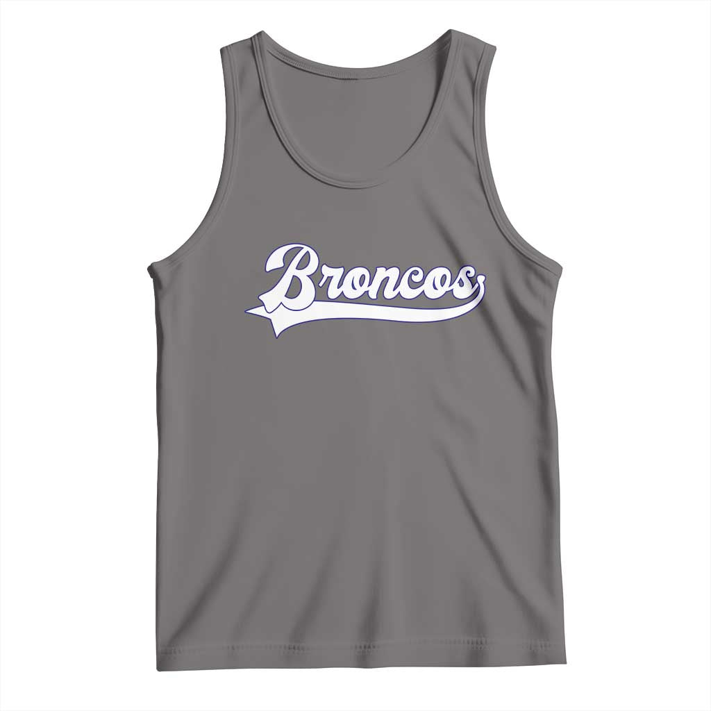 Vintage DFB Football Tank Top Classic Game Day Sports Name Tee TS10 Deep Heather Print Your Wear
