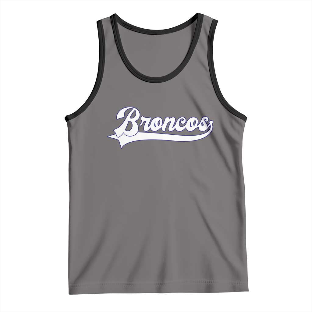 Vintage DFB Football Tank Top Classic Game Day Sports Name Tee TS10 Deep Heather Black Print Your Wear