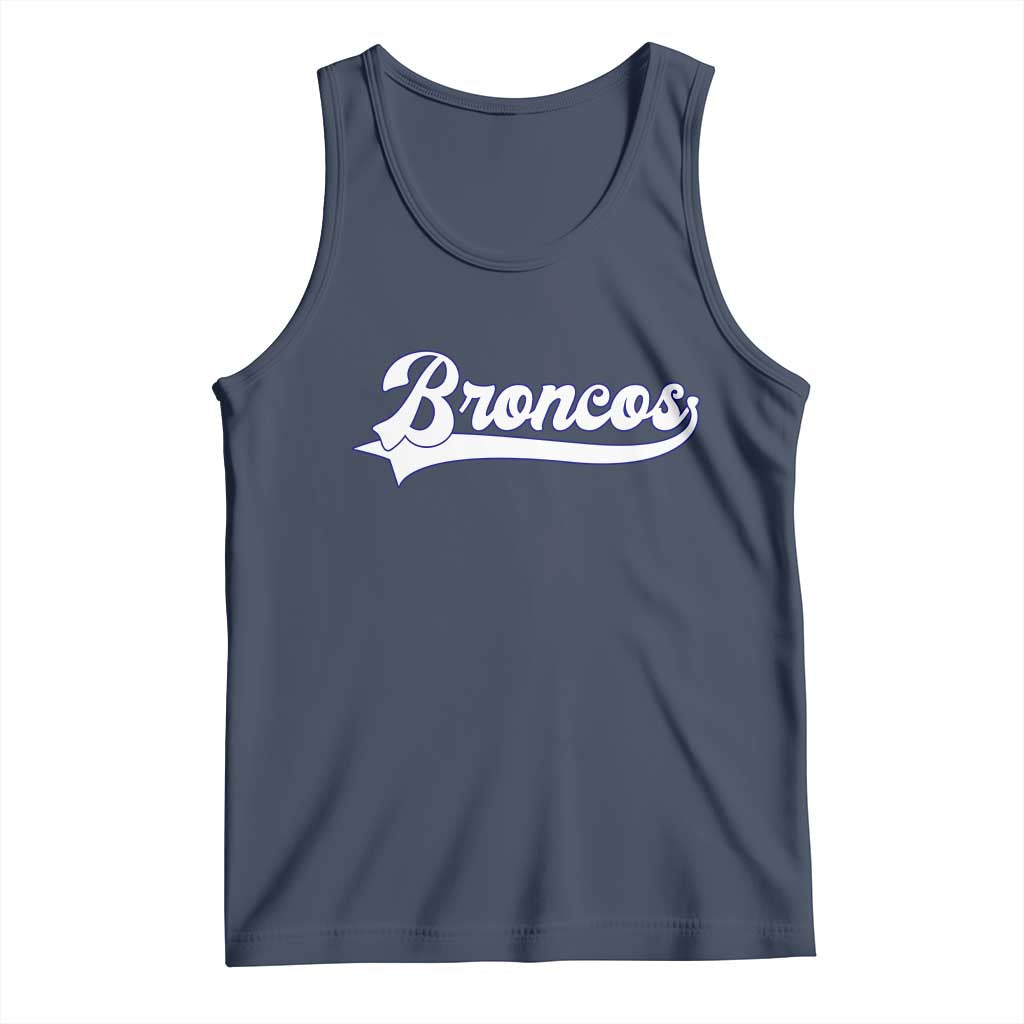 Vintage DFB Football Tank Top Classic Game Day Sports Name Tee TS10 Navy Print Your Wear