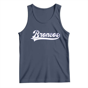 Vintage DFB Football Tank Top Classic Game Day Sports Name Tee TS10 Navy Print Your Wear