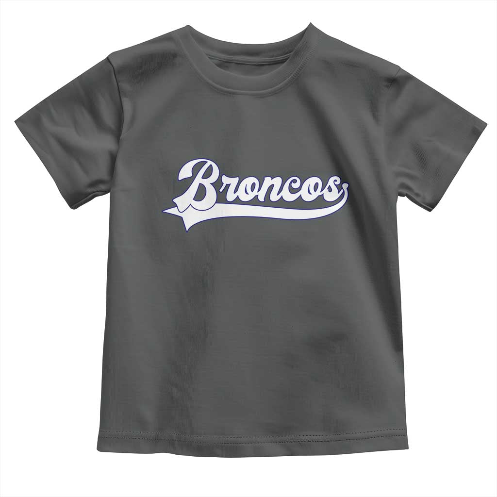 Vintage DFB Football Toddler T Shirt Classic Game Day Sports Name Tee TS10 Dark Heather Print Your Wear