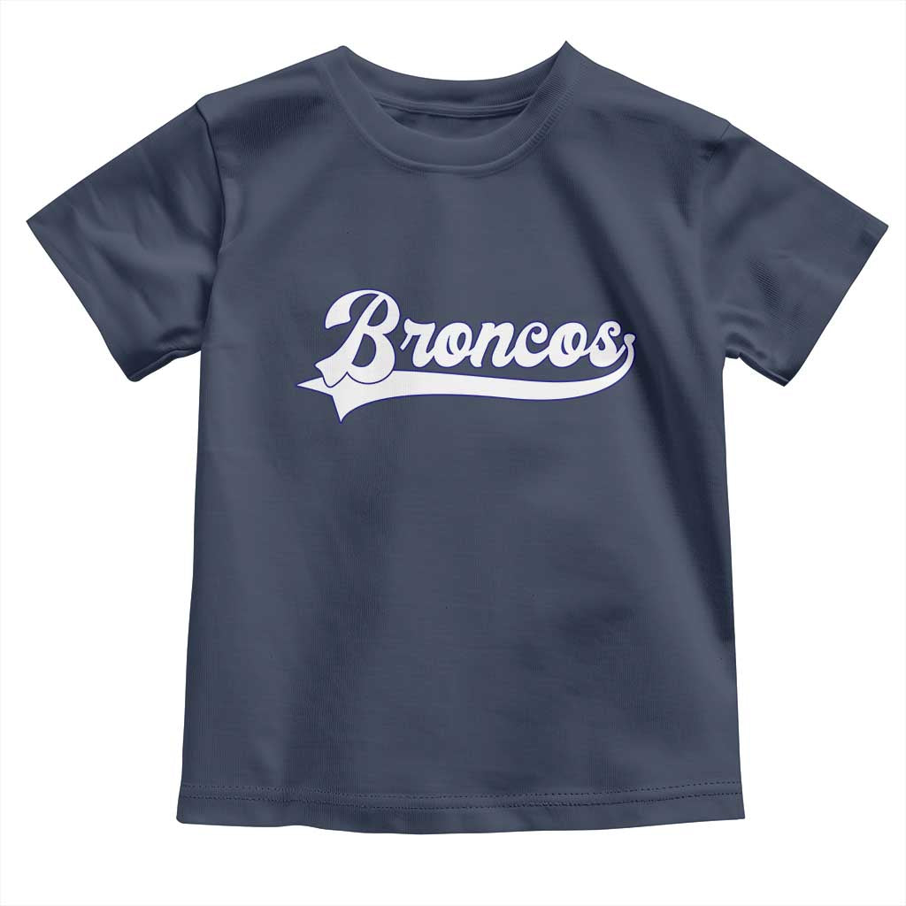 Vintage DFB Football Toddler T Shirt Classic Game Day Sports Name Tee TS10 Navy Print Your Wear