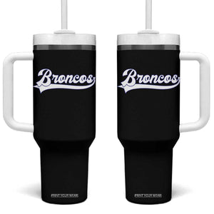 Vintage DFB Football Tumbler With Handle Classic Game Day Sports Name Tee TS10 One Size: 40 oz Black Print Your Wear