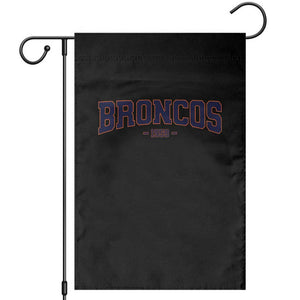 Vintage DFB Garden Flag Classic Game Day Print Retro Varsity Football Team Name TS10 Black Print Your Wear