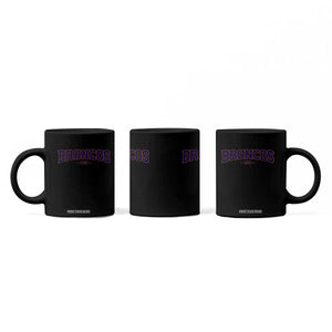 Vintage DFB Coffee Mug Classic Game Day Print Retro Varsity Football Team Name TS10 Print Your Wear