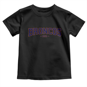 Vintage DFB Toddler T Shirt Classic Game Day Print Retro Varsity Football Team Name TS10 Black Print Your Wear