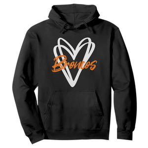 Vintage DFB Hoodie Football Team Fans Heart Graphic Game Day TS10 Black Print Your Wear