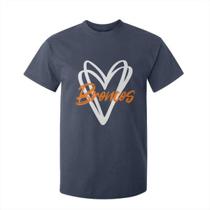 Vintage DFB T Shirt For Kid Football Team Fans Heart Graphic Game Day TS10 Navy Print Your Wear