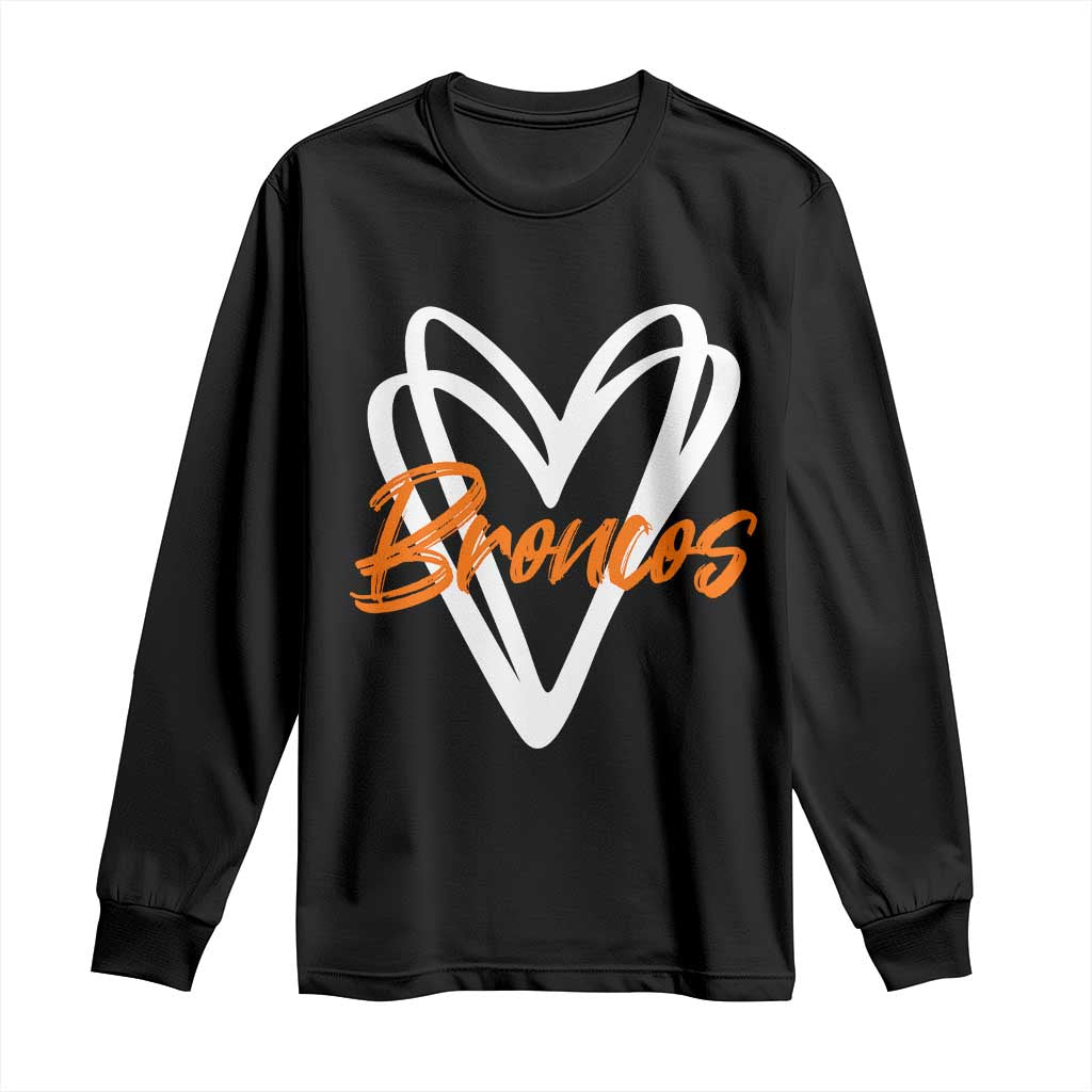 Vintage DFB Long Sleeve Shirt Football Team Fans Heart Graphic Game Day TS10 Black Print Your Wear
