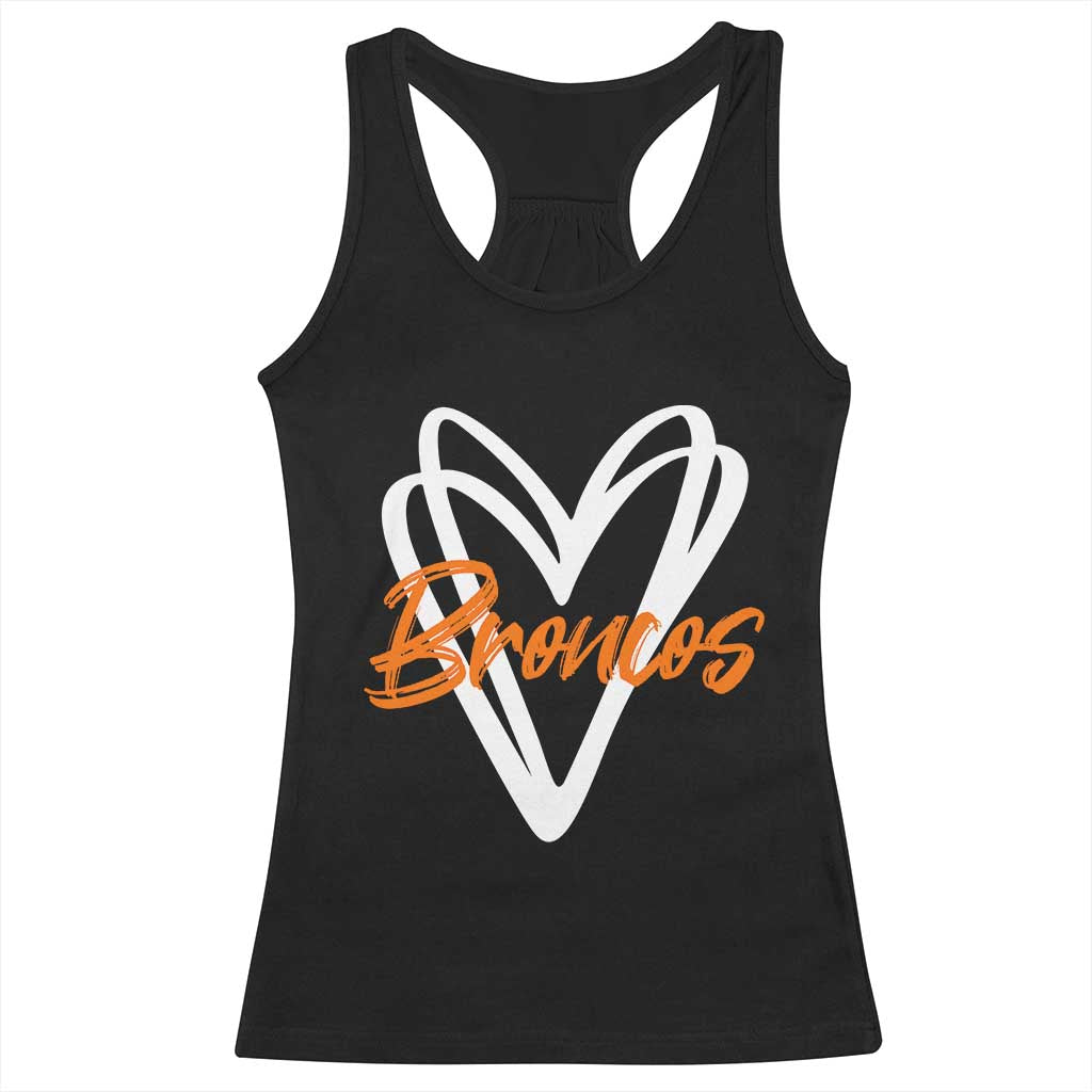Vintage DFB Racerback Tank Top Football Team Fans Heart Graphic Game Day TS10 Black Print Your Wear