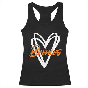 Vintage DFB Racerback Tank Top Football Team Fans Heart Graphic Game Day TS10 Black Print Your Wear