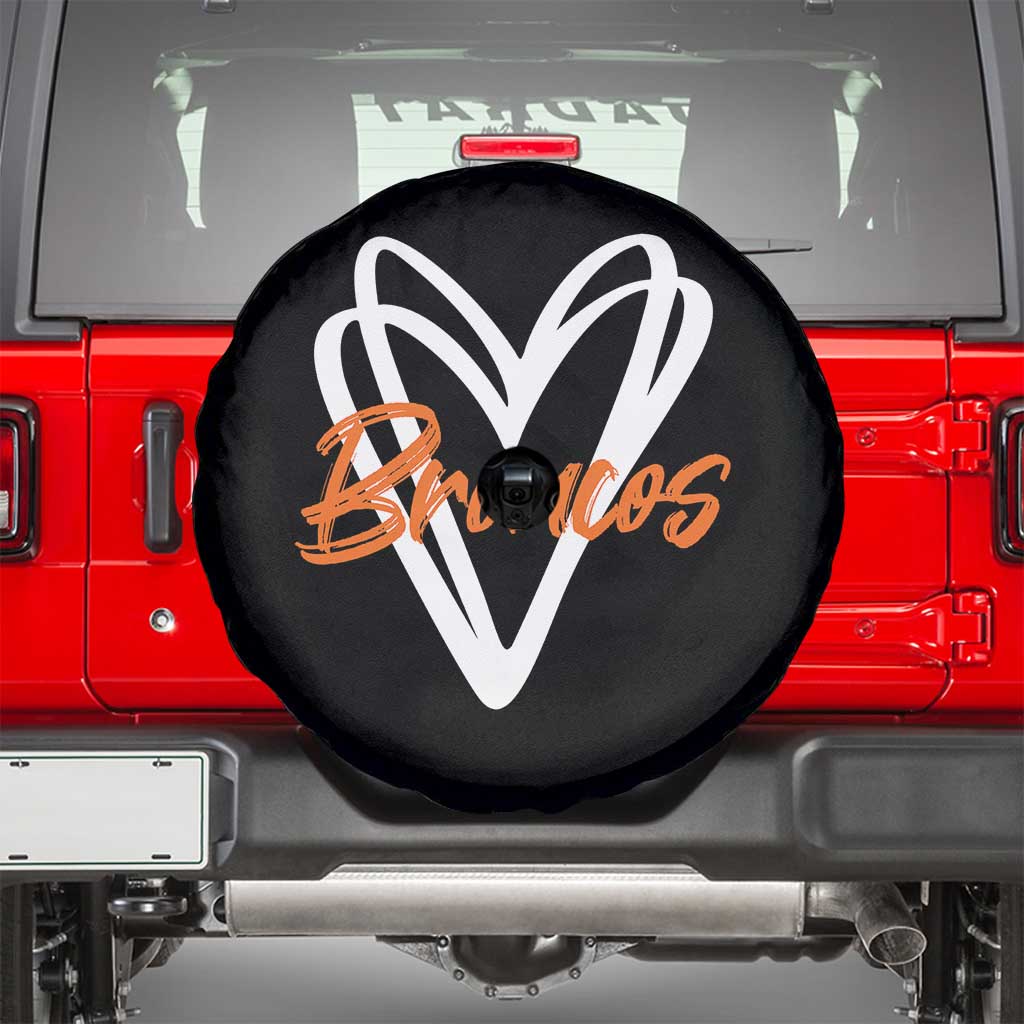 Vintage DFB Spare Tire Cover Football Team Fans Heart Graphic Game Day TS10 Black Print Your Wear