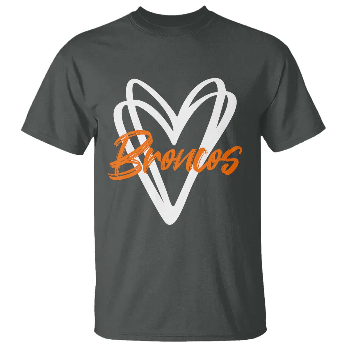 Vintage DFB T Shirt Football Team Fans Heart Graphic Game Day TS10 Dark Heather Print Your Wear