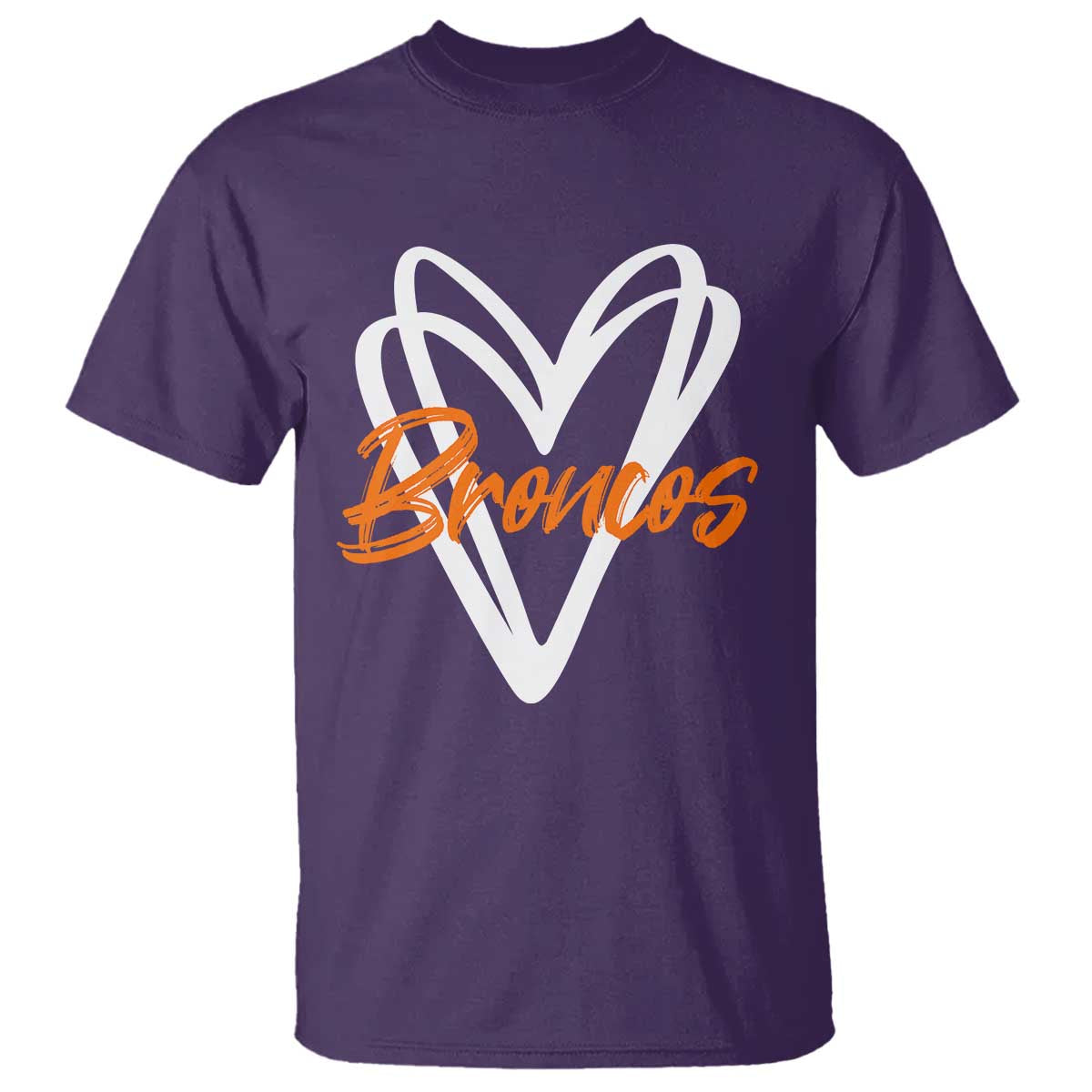 Vintage DFB T Shirt Football Team Fans Heart Graphic Game Day TS10 Purple Print Your Wear