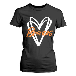 Vintage DFB T Shirt For Women Football Team Fans Heart Graphic Game Day TS10 Black Print Your Wear