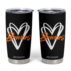 Vintage DFB Tumbler Cup Football Team Fans Heart Graphic Game Day TS10 Black Print Your Wear