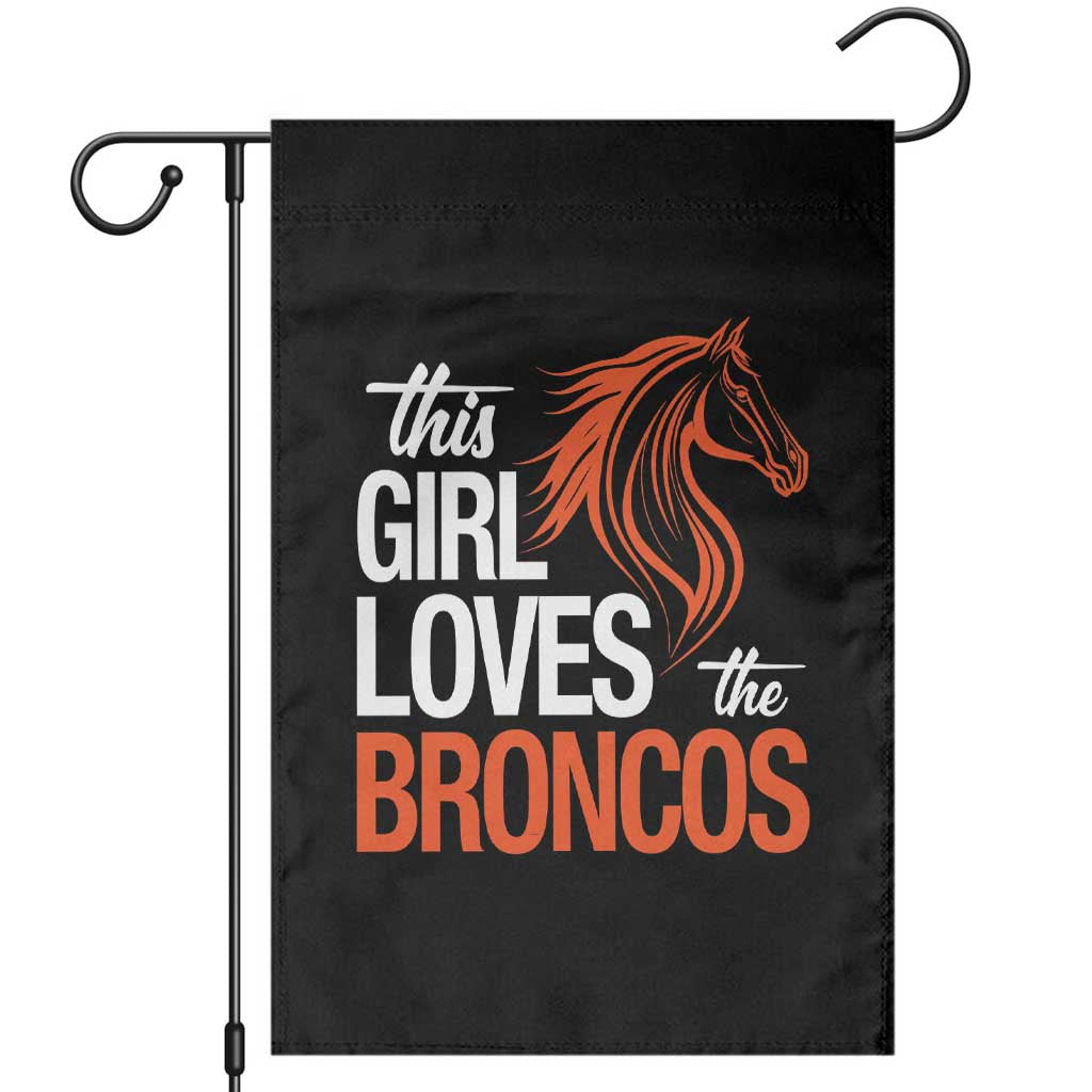 This Girl Loves The DFB Garden Flag Football Inspirational Game Day Heart Graphic TS10 Black Print Your Wear