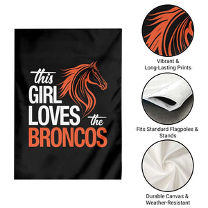 This Girl Loves The DFB Garden Flag Football Inspirational Game Day Heart Graphic TS10 Print Your Wear