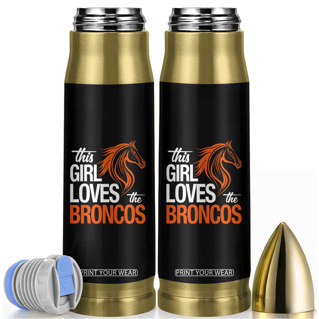 This Girl Loves The DFB Bullet Tumbler Football Inspirational Game Day Heart Graphic TS10 Black Print Your Wear