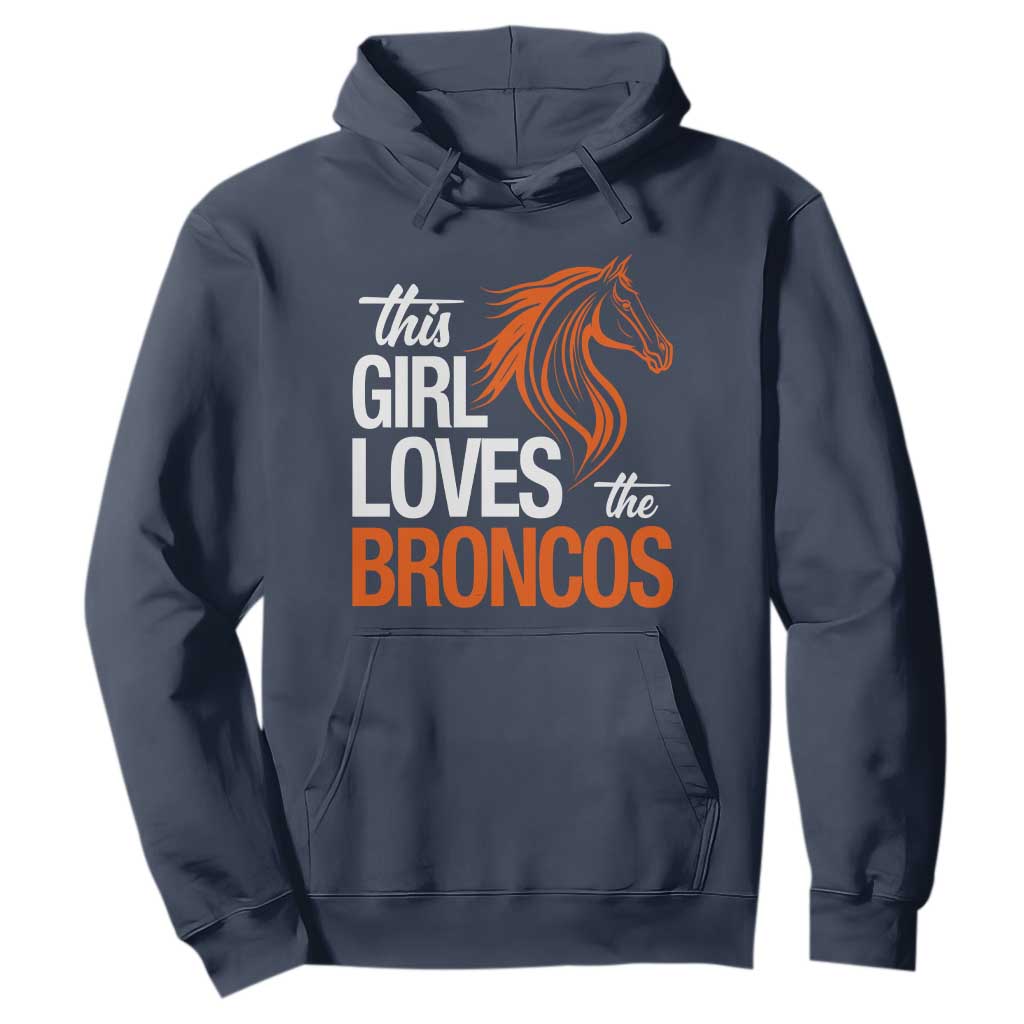 This Girl Loves The DFB Hoodie Football Inspirational Game Day Heart Graphic TS10 Navy Print Your Wear