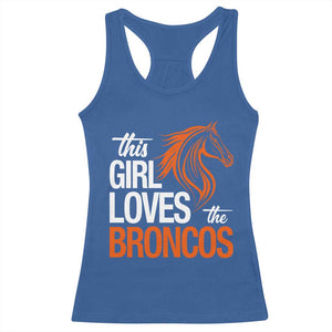 This Girl Loves The DFB Racerback Tank Top Football Inspirational Game Day Heart Graphic TS10 Royal Blue Print Your Wear