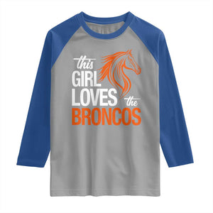 This Girl Loves The DFB Raglan Shirt Football Inspirational Game Day Heart Graphic TS10 Sport Gray Royal Print Your Wear