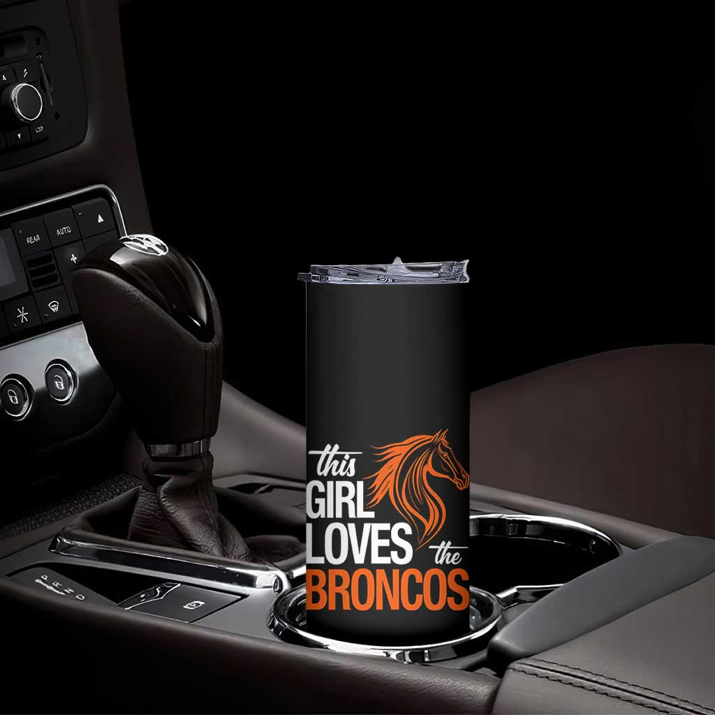 This Girl Loves The DFB Skinny Tumbler Football Inspirational Game Day Heart Graphic TS10 Print Your Wear