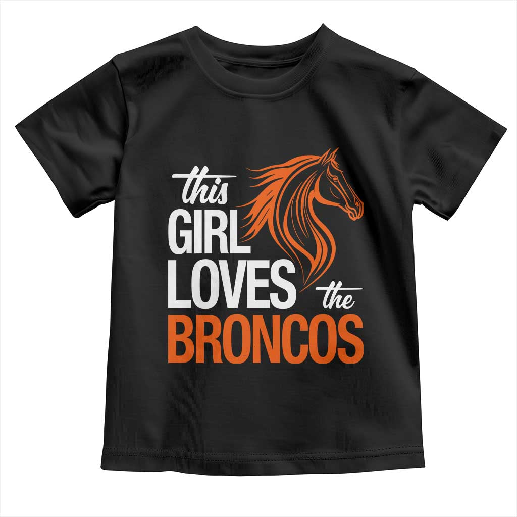 This Girl Loves The DFB Toddler T Shirt Football Inspirational Game Day Heart Graphic TS10 Black Print Your Wear